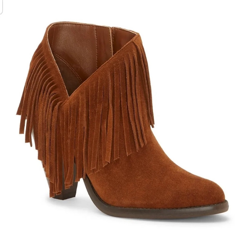 Jessica Simpson Jewles fringed suede booties